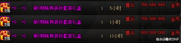 地下城与勇士|DNF：哪套天空最受欢迎？看看缝纫机价格就知道了，果然是他