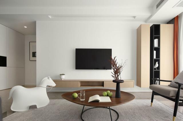 |这应该是最耐看的设计了，113㎡，全屋刷大白，永远不会过时！