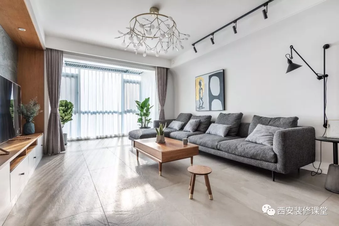 |140㎡开门见厅，新作门厅和衣帽间，打造简约原木风