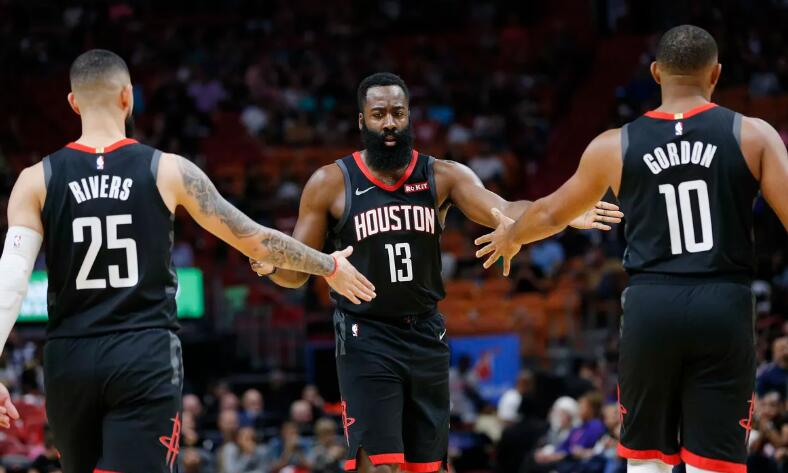 火箭队|火箭赢球一战创7项里程碑！连续3年西南区冠军，哈登得分超名宿