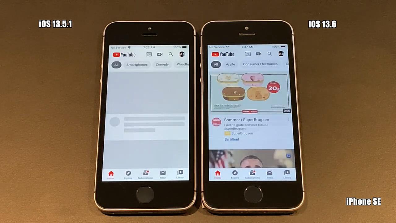 ios13|5款iPhone升级iOS13.6性能测试:运行速度有所提升?