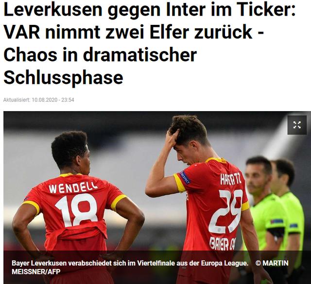 国际米兰|全欧洲盛赞国米：两个点球被吹又如何？ 蓝黑不会被裁判争议打倒