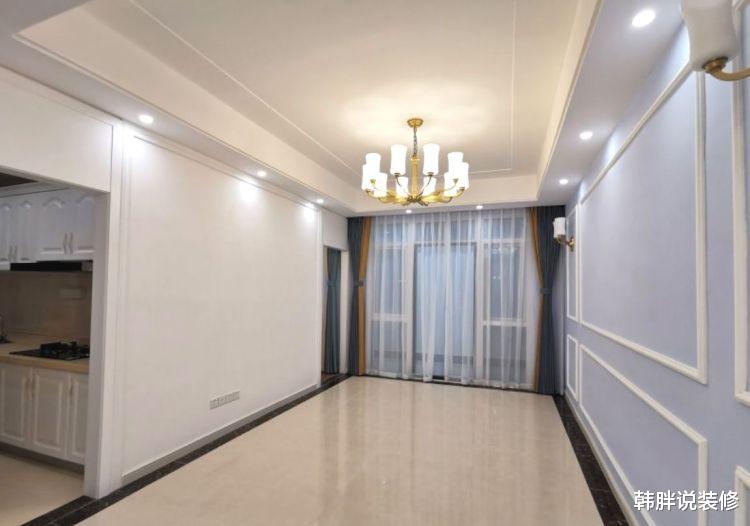 ##刚完工的90㎡两居室，光硬装就这么漂亮，期待家具入户的效果