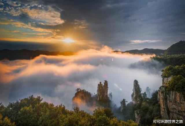张家界▲国内非常累人的景点，上山一分钟，下山两小时，去过的游客都说美