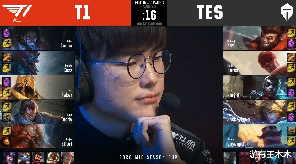 t1@T1被淘汰LCK皇帝驾崩！左手瞬秒Faker，阿水直言杀李哥很轻松！