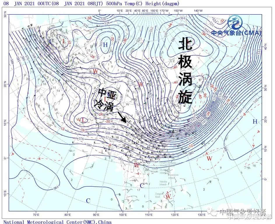 中国气象爱好者 广东四川已下雪，云南等地预备！冷空气调强，华南西南将冷上加冷