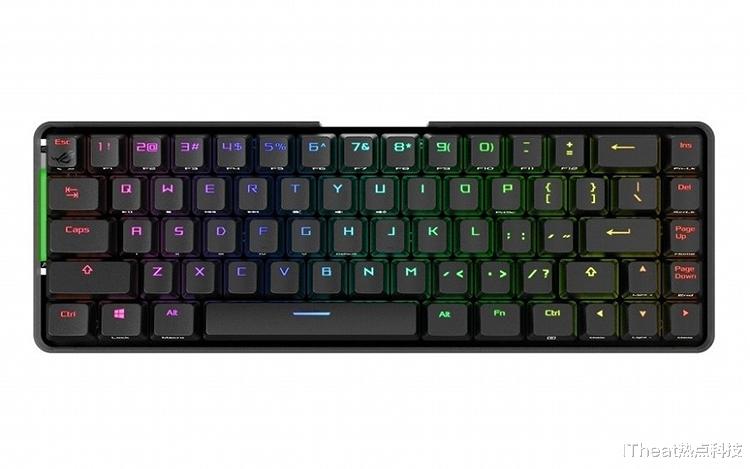 键盘|华硕发布ROG Falchion无线游戏键盘：采用60%布局 提供68个按键