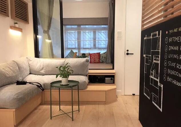 |32㎡房子没法住？90后小夫妻爆改出7个空间，住的不要太舒服