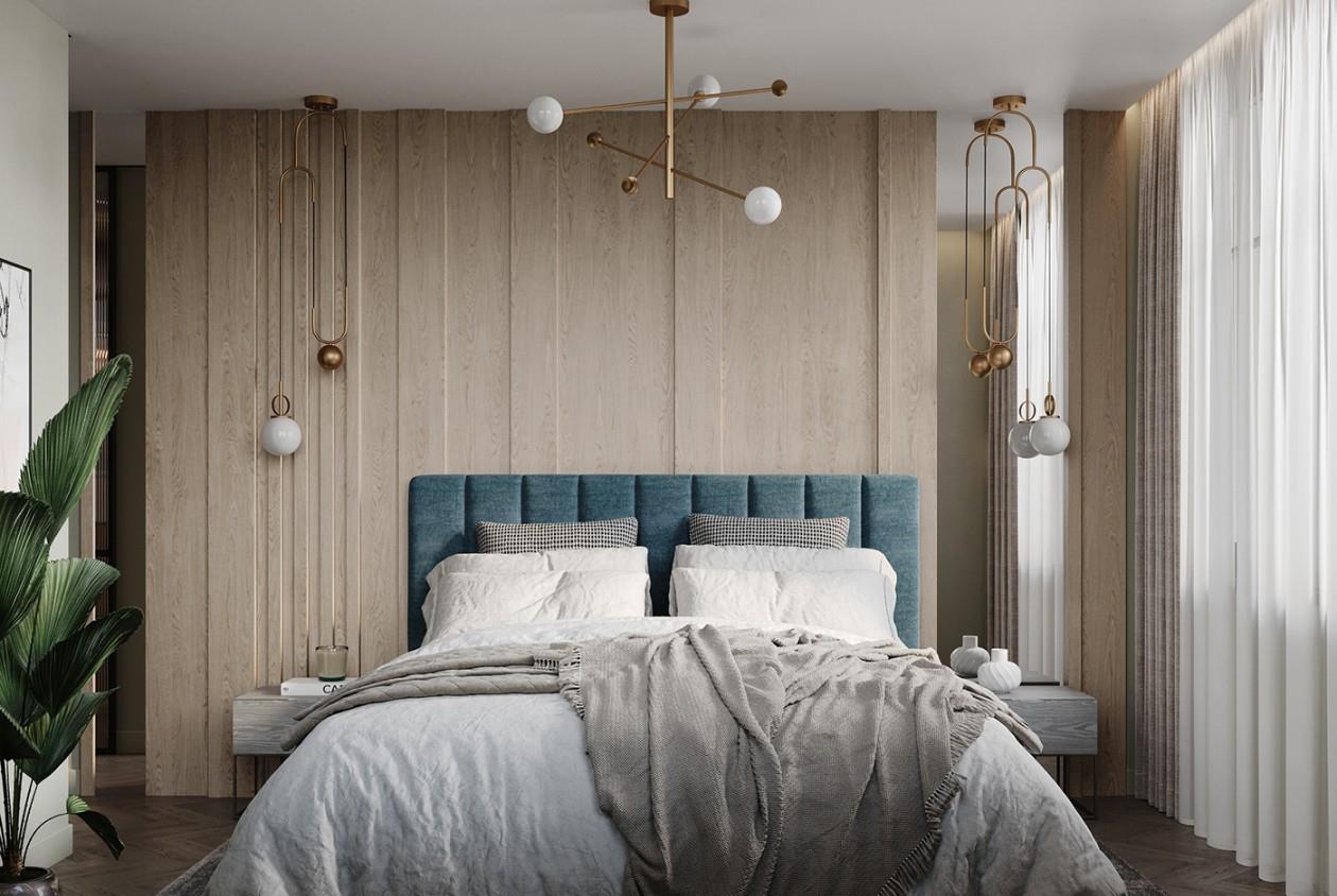 |他家仅有75㎡，以现代轻奢为风，从入户玄关开始，一路惊艳