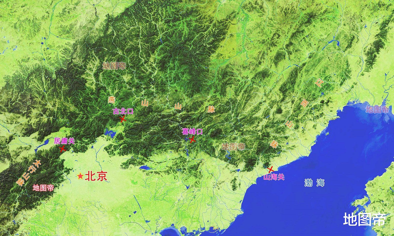 金朝|守幽州必守古北口？看地图就一目了然