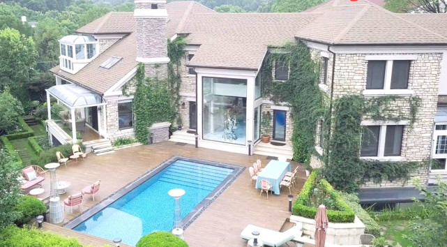 |杭州女富婆晒700平西湖边豪宅，整整装修5年，真酸了