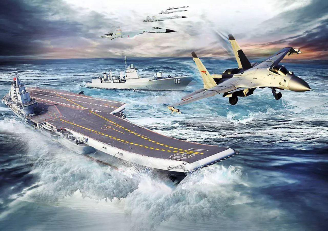 「」一旦美国11艘航母兵临我国，我国有能力对付吗？