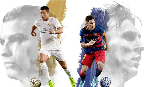 『C罗』球场上一边10个C罗,一边10个梅西,双方守门员一样,哪边会赢?