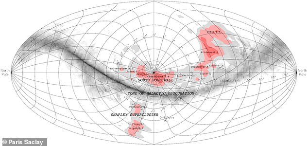 南极|法国科学家发现巨大“南极墙”：横跨14亿光年，包含数十万个星系