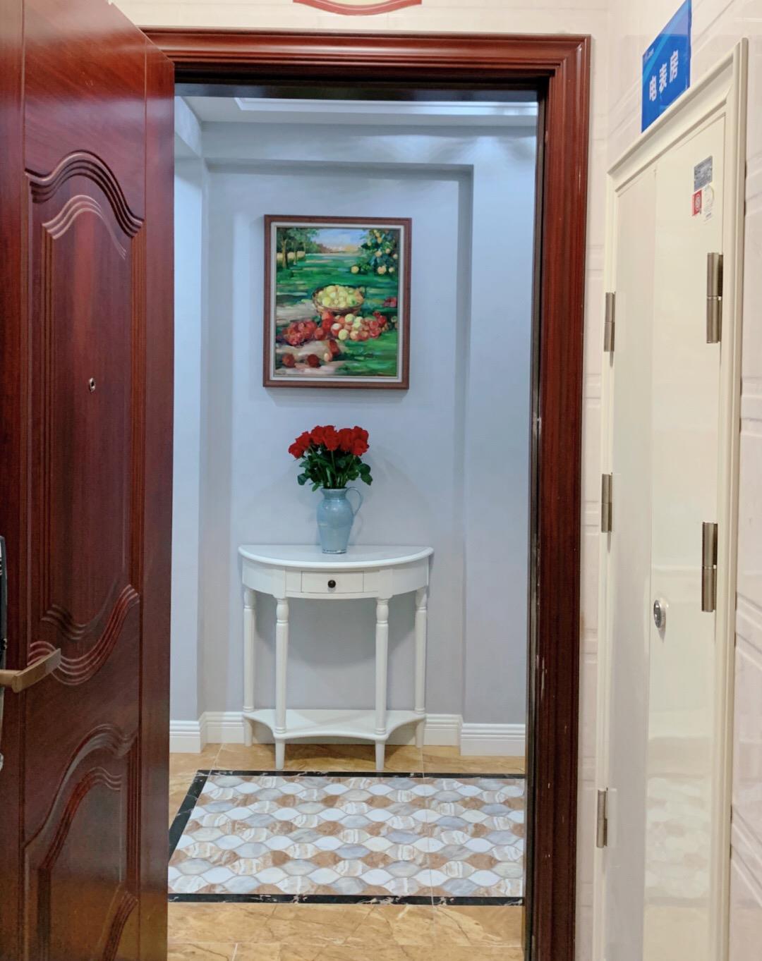 【】快看她家改造完工后碧桂园的精装房，效果很漂亮，电视墙非常实用