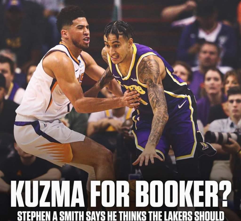 湖人交易库兹马获新建议，可多换1得26+4+6巨星，力保浓眉7年长约