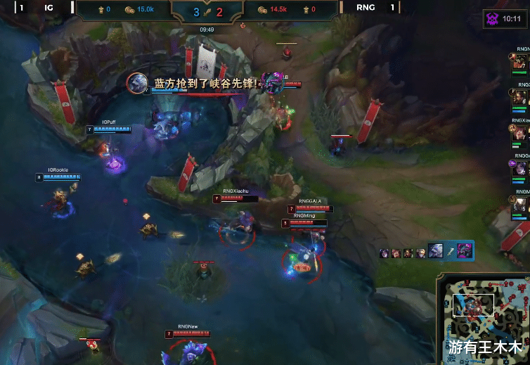 纳尔|RNG小龙堡用不出惩戒，TheShy纳尔一拍五，Uzi现场观战感同身受！