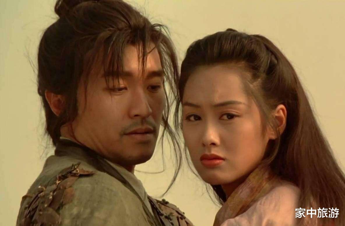 【朱茵】最经典的4个镜头：朱茵眨眼，邱淑贞咬牌，最后一个至今无人超越