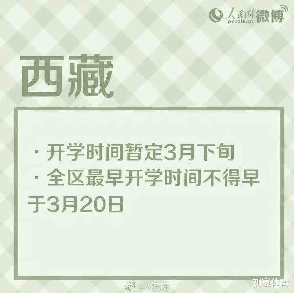 #青海#“最新”开学消息:13省开学时间已定!4省已经开学!