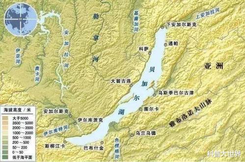 贝加尔湖:这三个湖泊几乎瓜分了全球地表淡水总量的一半,可惜我国无法利用