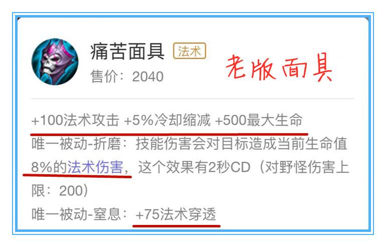 法术|王者荣耀：日暮之流有240点法穿，比老版面具还强，为啥没人出
