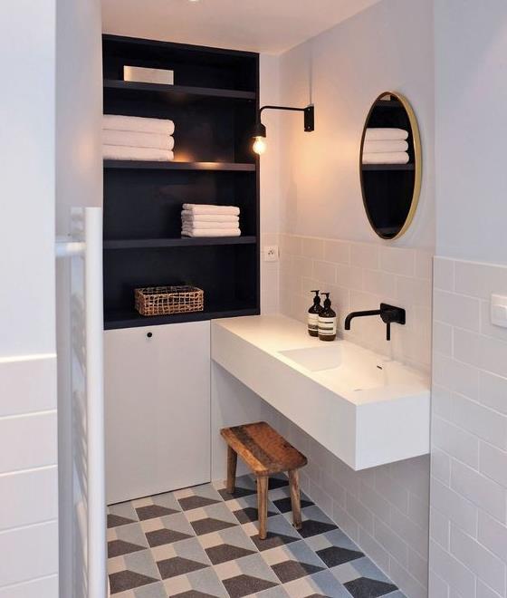 |装了多套卫生间才知道，浴室别再装洗手柜了，学学我家的吧