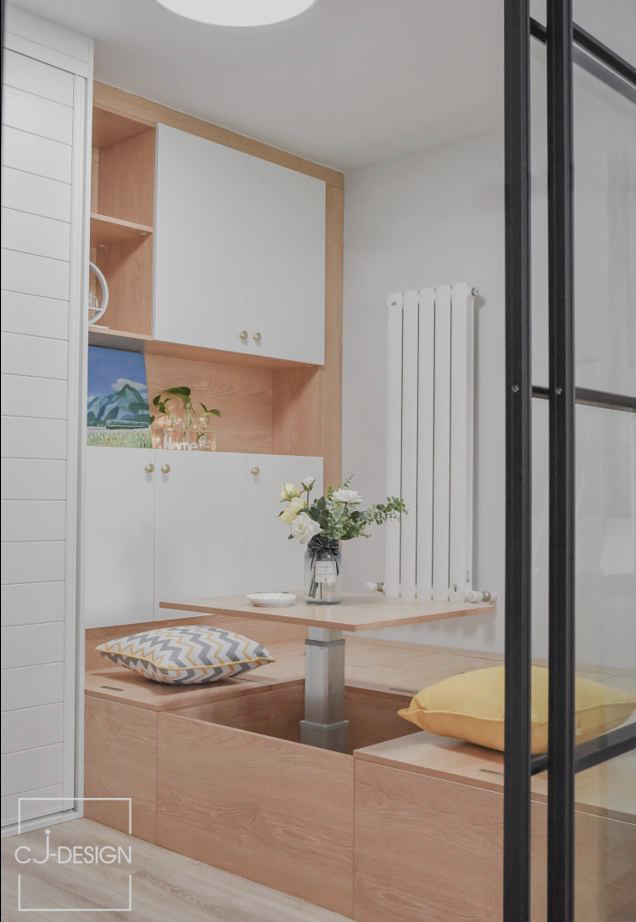 「」60㎡小家,改造后住下一家四口,很温馨!