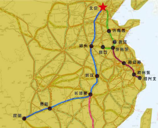 四川省▲中国最长高铁,全程2760公里,途经80多个高铁站!