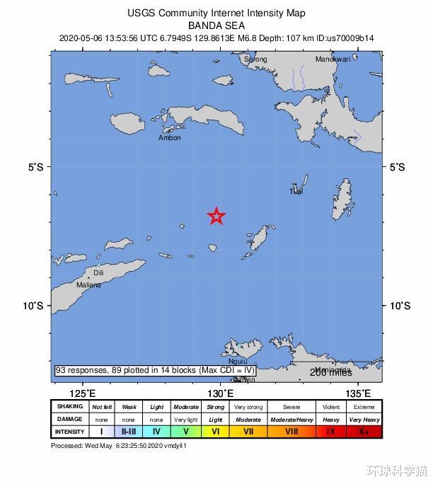 大地震：这就是预言？5月全球第1个大地震出现！等级7.2级，地球咋了？