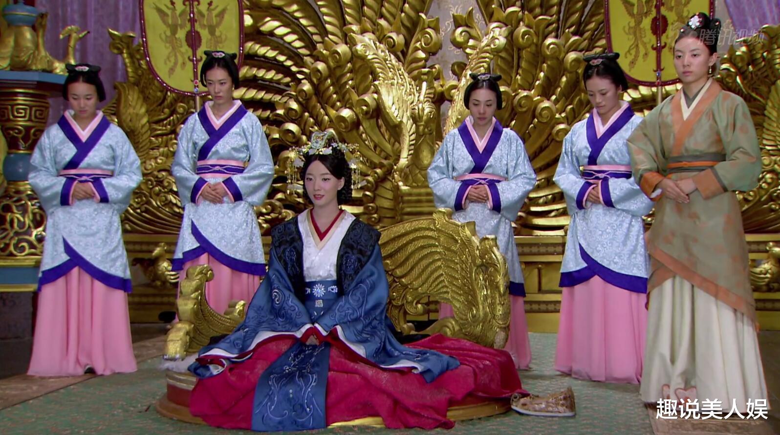 【般若】古装剧五大皇后的坐姿PK：王蓁傲视群芳，独孤般若不怒自威