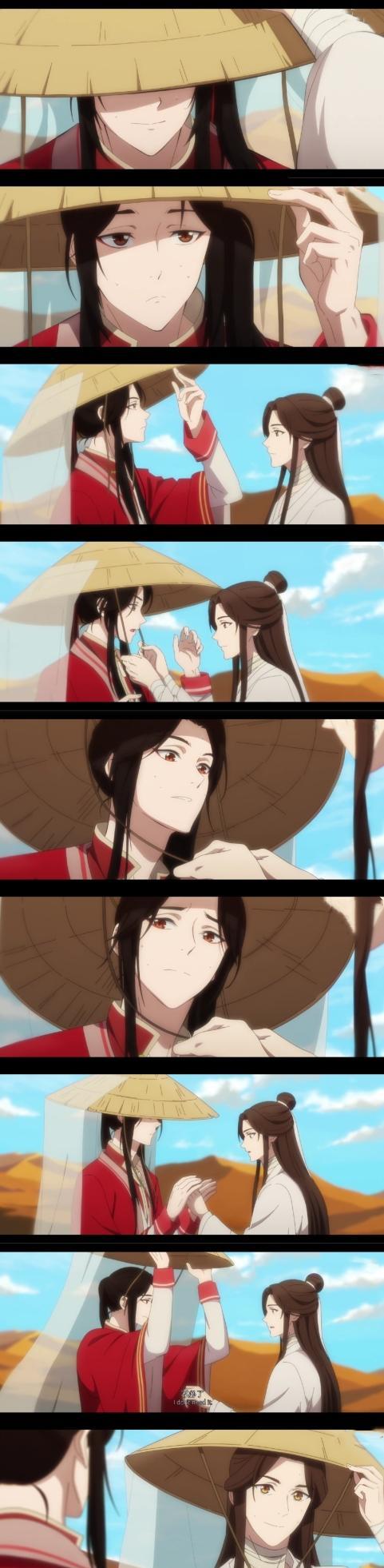 谢怜|神仙名场面！《天官赐福》谢怜三郎半月关历险，若邪抓住了三郎