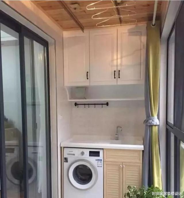 ：洗衣机放厨房、阳台、卫生间哪个地方好，看完才知道放这里好！