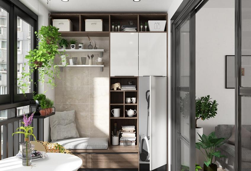 |阳台柜真的有必要做吗？有什么用途吗？