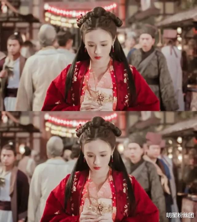 彭小苒|原以为小枫是彭小苒颜值巅峰,没有想到新剧蓝色古装,更令人惊艳