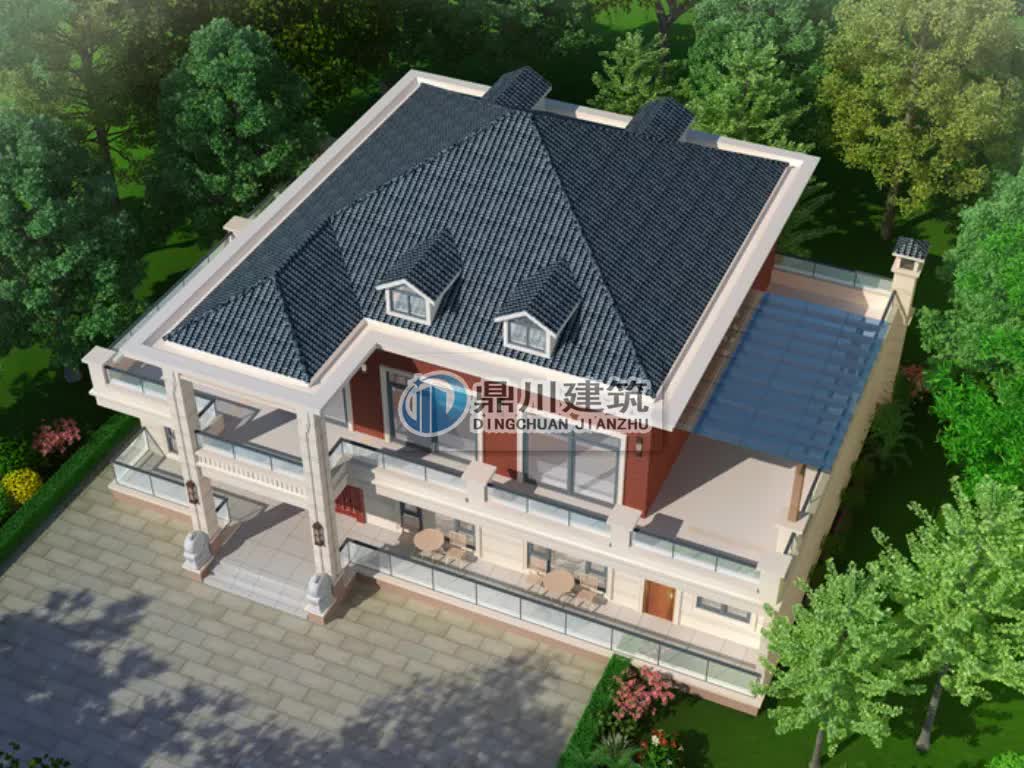 |农村建房不要老土款，这7套别墅设计，照着建村里首富看了也羡慕