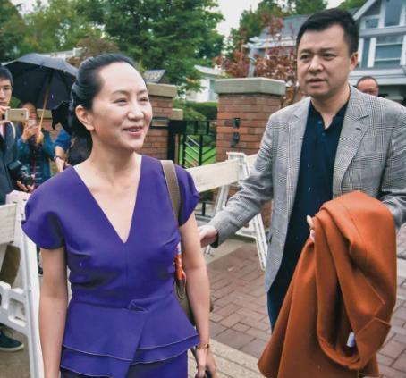 孟晚舟|孟晚舟每次出庭，她身边总是围着一群壮汉，他们都大有来头！