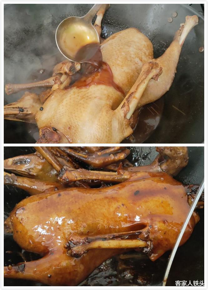 面条|广式碌鹅的家常做法，皮香肉滑，简单又好吃，一次做1大只不够吃