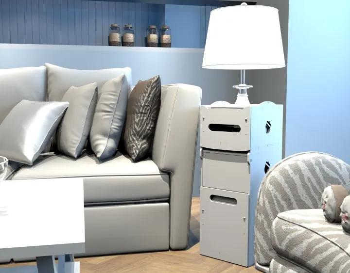 『』36平方仓库改造单身公寓，墙都没怎么刷，公寓家具搭配的好