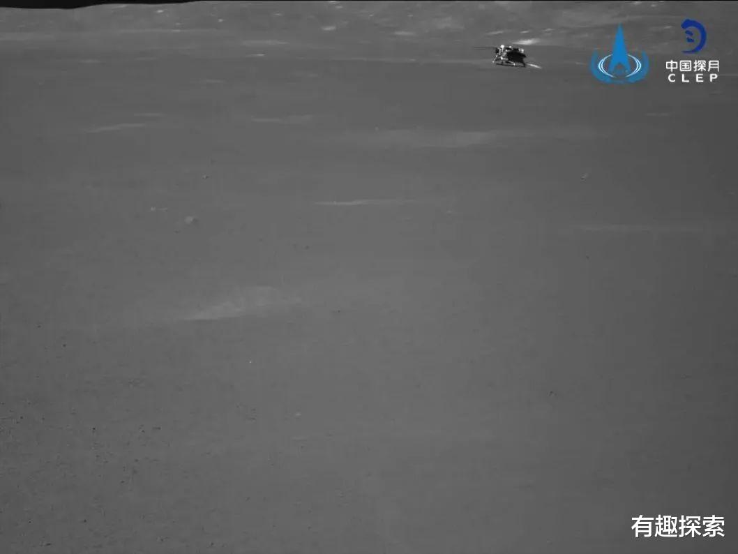 月球▲给“天问一号”让道,在十八月昼期,玉兔2号关闭一切科学仪器
