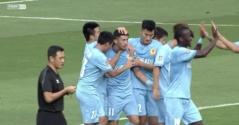 中甲|第81分钟绝杀！李毅释放了：中甲土豪队首胜到来，7轮不胜终结