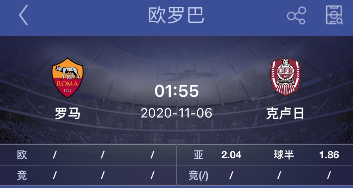 罗马|今日足球：今日继续三场心水看好！罗马防线年轻 尼斯客场求稳