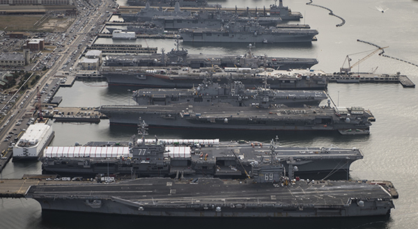 核潜艇|如果美国11艘航母全部出动,有没有国家能撑得住,俄:有一个国家