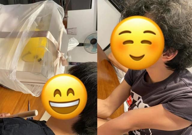 张柏芝|生父基因强大？张柏芝三胎小儿子近照曝光，头发偏黄卷翘不像妈妈
