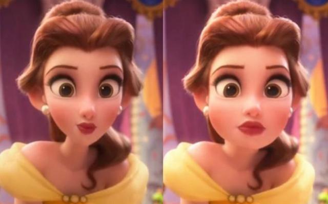 「迪士尼公主」迪士尼公主失去“尖下巴”，灰姑娘成面瘫脸，爱莎公主彻底崩坏