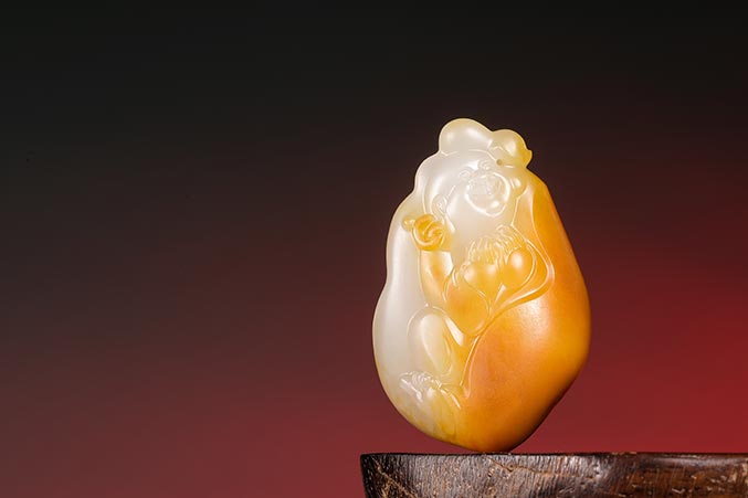 小叶紫檀▲知遇之恩，玉通灵性，自有回报