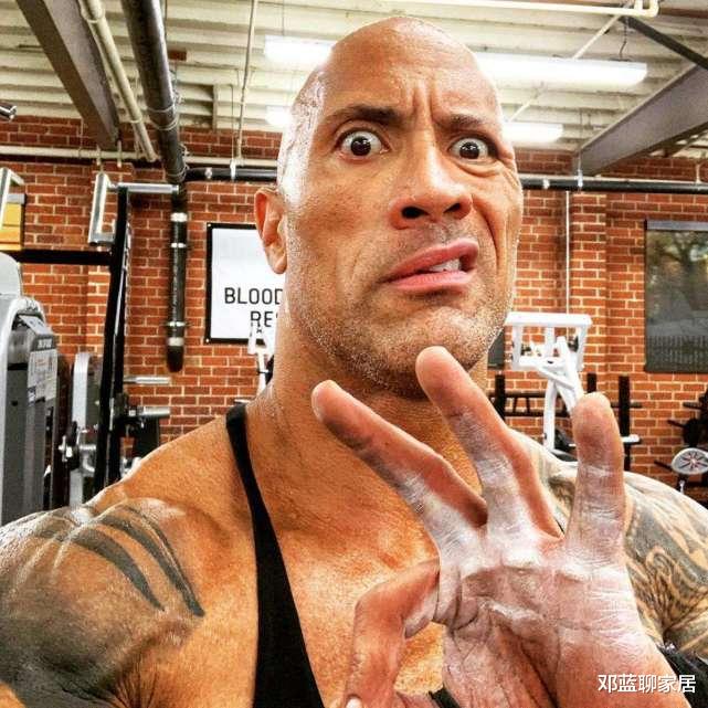 「植发」强森的光头造型太“丑”?当他植发的那一刻,帅成欧美混血王子!