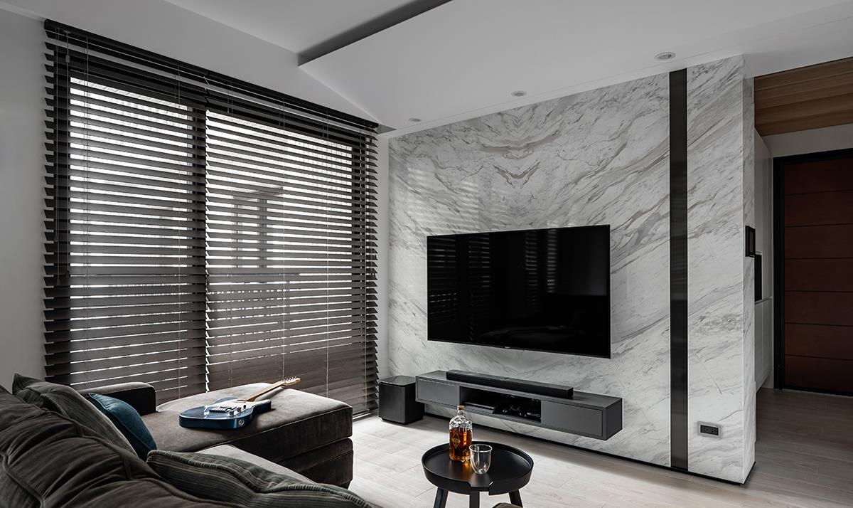 设计师|这是我见过最有质感的小户型设计，80㎡，黑白简约高级风！