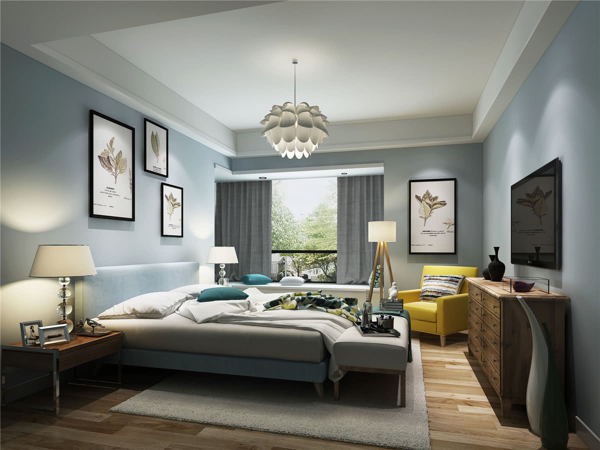 []文艺北欧风四居室，把家装成了诗的远方，特别是长长的玄关好美！