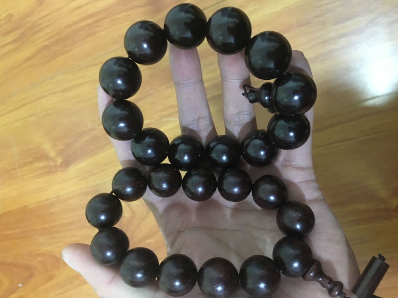 紫檀|泡油珠子为何不能形成包浆，你知道吗？