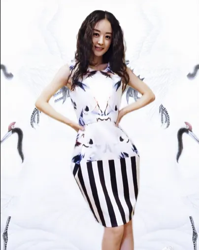 「赵丽颖」赵丽颖第一次挑战“羊毛卷”，本以为会违和，却没想美成国民初恋